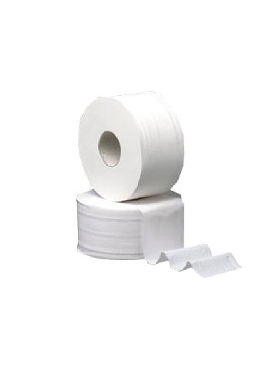 Bobine papier toilette Ecolabel Mini Jumbo 175 m - Le lot de 6