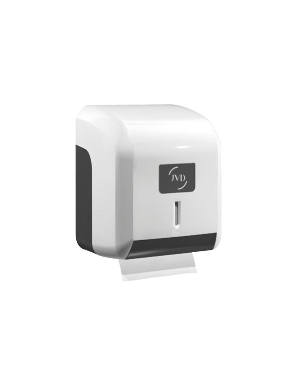 Distributeur papier toilette en feuille à feuille ABS blanc