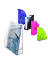 Porte-revues CEP Pro - Dos de 8 cm - A la couleur