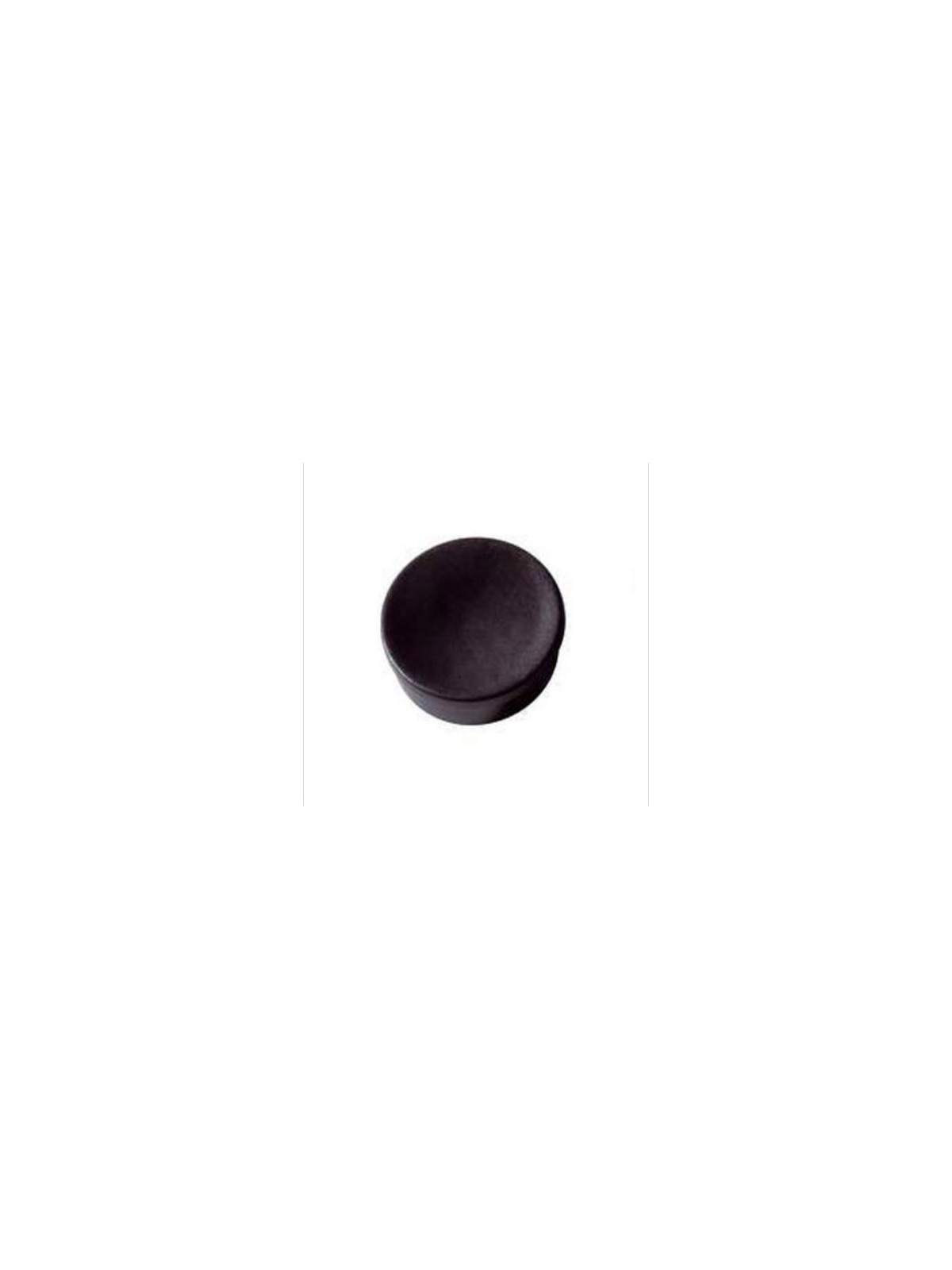 Aimants pour tableaux blancs - Diamètre 10 mm - Lot de 10 plots Noir