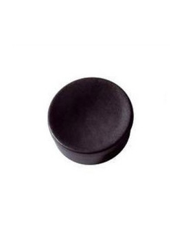 Aimants pour tableaux blancs - Diamètre 20 mm - Lot de 10 plots - Noir