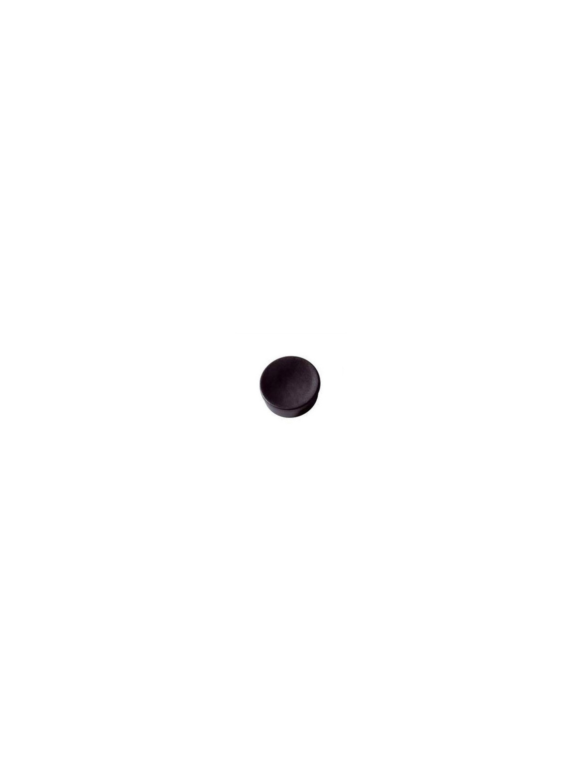 Aimants pour tableaux blancs - Diamètre 20 mm - Lot de 10 plots - Noir