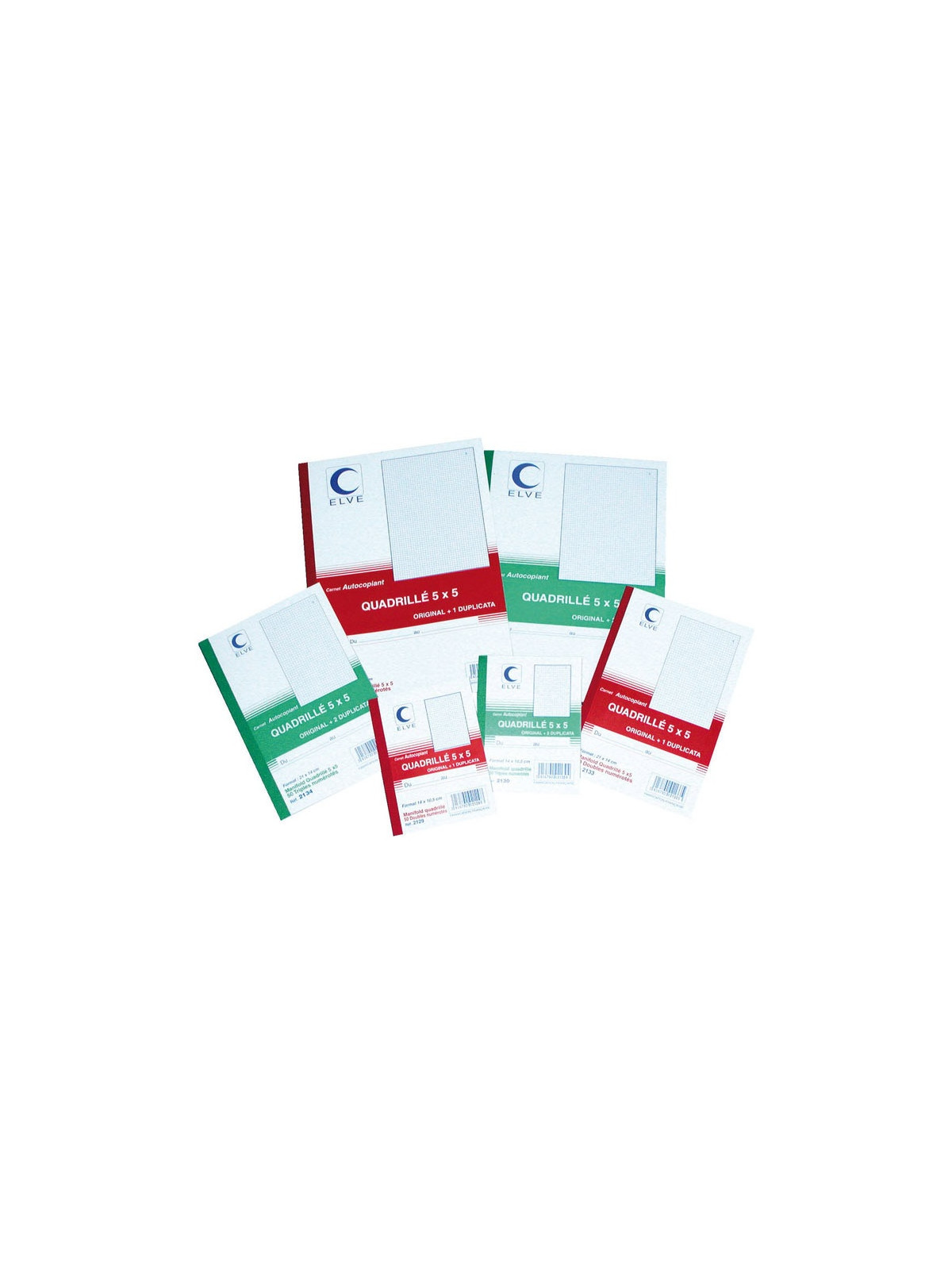 Carnet liasses autocopiantes MANIFOLD - A l'unité