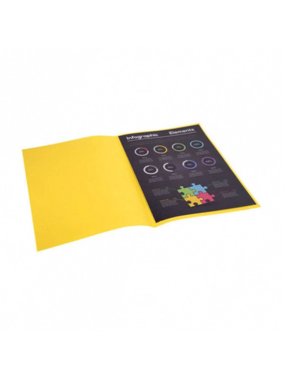 Sous-chemises vives Exacompta A4 80g - A la couleur - Le lot de 100