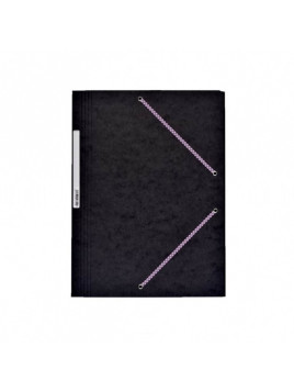 Chemise à élastiques 3 rabats A4 - Carte lustrée 390g - A la couleur - Le lot de 5