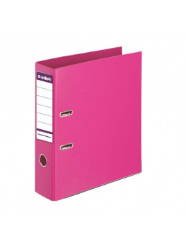 Classeur à levier plastifié A4 - Dos 8 cm - A la couleur - Le lot de 2