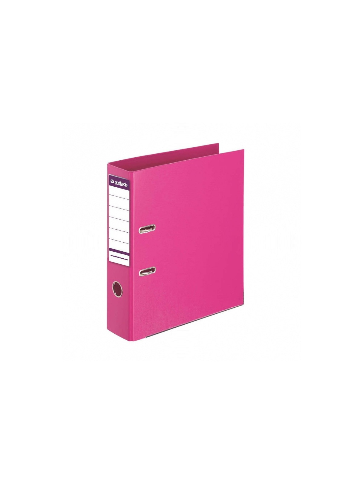 Classeur à levier plastifié A4 - Dos 8 cm - A la couleur - Le lot de 2