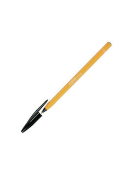 Stylo bille BIC Orange à capuchon - Pointe fine
