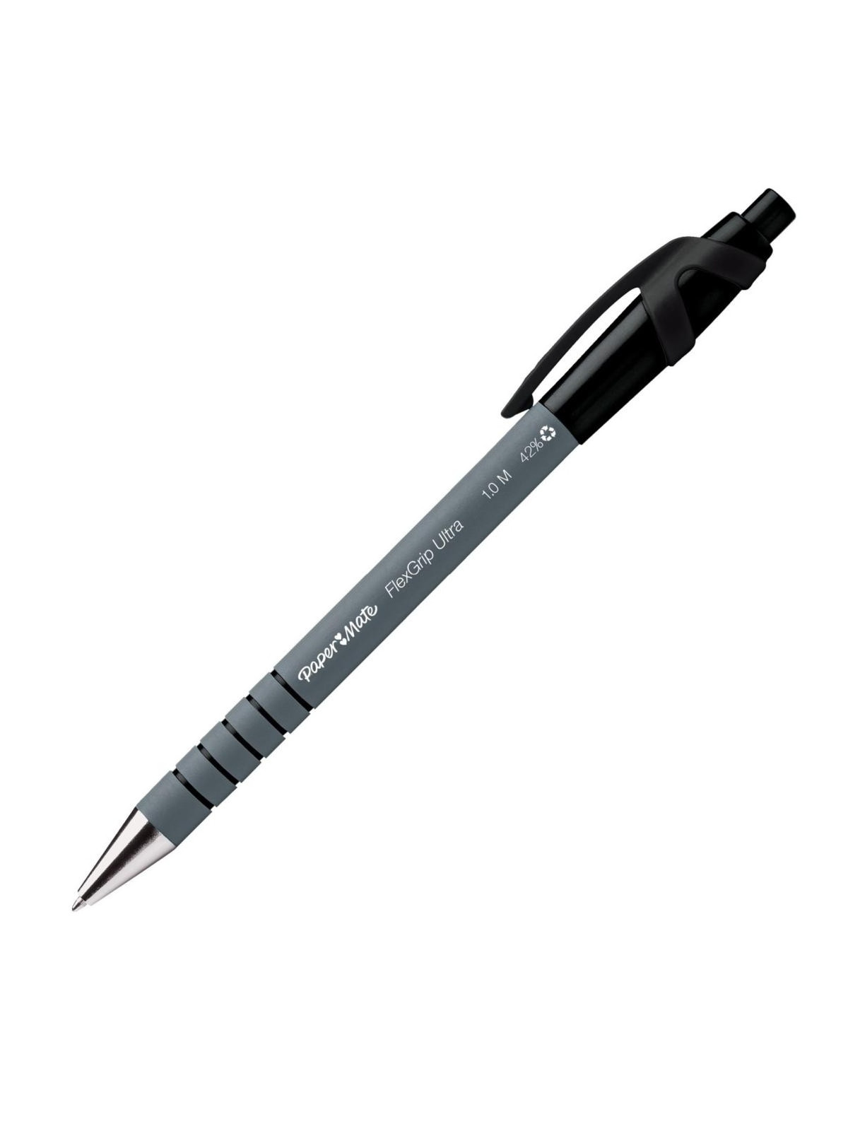 Stylo bille rétractable Papermate Flexgrip Ultra - Pointe moyenne
