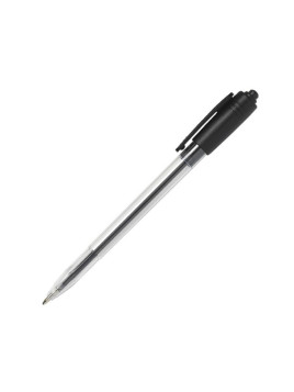 Stylo bille économique rétractable - Pointe moyenne