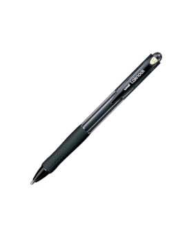 Stylo bille rétractable Uni-ball Laknock - Pointe large