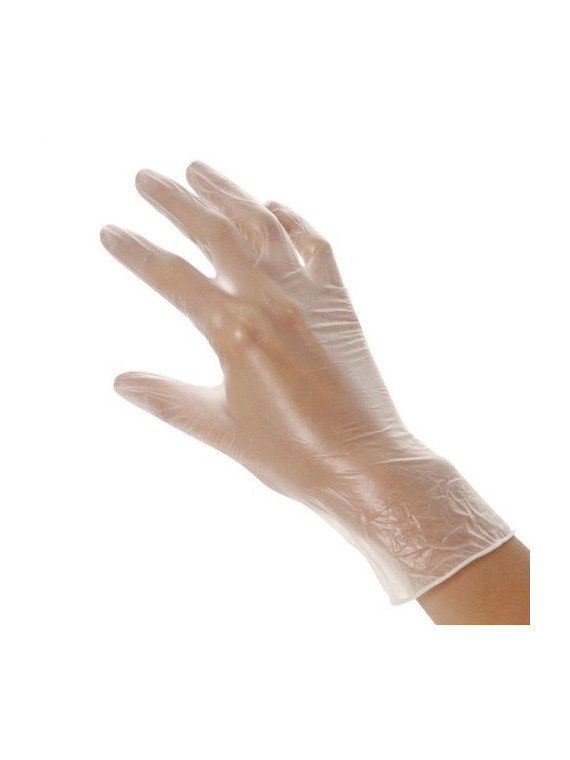 Gants vinyle poudrés - La boîte de 100 Taille XL/10