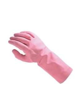 Gants ménage latex MAPA Rose - La paire Taille M/8/8,5