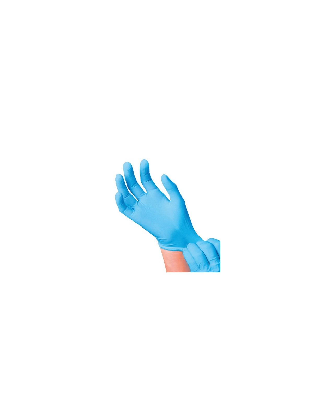 Gants nitrile non poudrés - La boîte de 100 Taille S/7