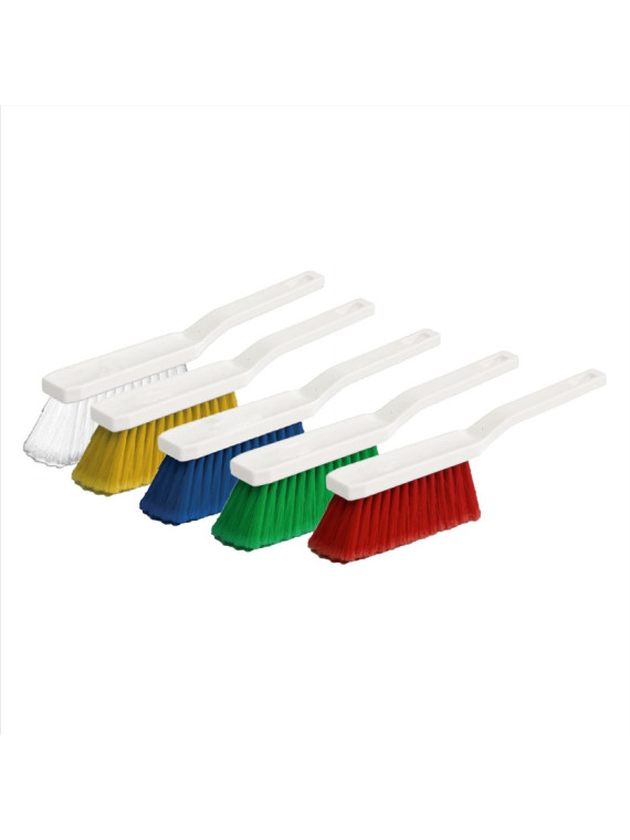Balayette droite 29 cm - Qualité alimentaire Blanc