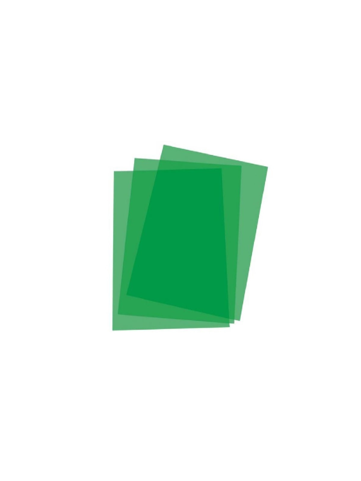 Couverture pour reliures A4 - PVC Cristal couleur - A la couleur - Le lot de 100