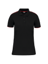 Polo Day To Day contrasté manches courtes femme