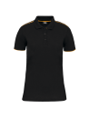 Polo Day To Day contrasté manches courtes femme