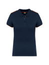 Polo Day To Day contrasté manches courtes femme