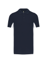 Polo piqué manches courtes bicolore homme