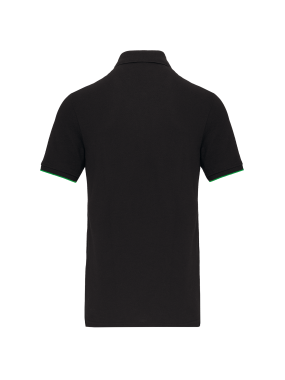 Polo Day To Day contrasté manches courtes homme