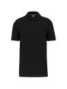 Polo Day To Day contrasté manches courtes homme