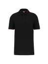 Polo Day To Day contrasté manches courtes homme