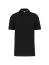 Polo Day To Day contrasté manches courtes homme