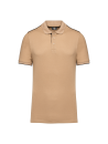 Polo Day To Day contrasté manches courtes homme