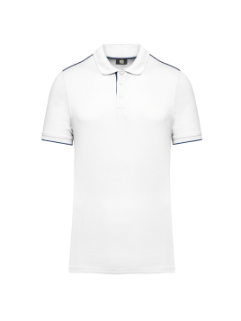 Polo Day To Day contrasté manches courtes homme