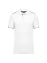Polo Day To Day contrasté manches courtes homme