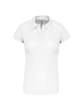 Polo sport manches courtes femme