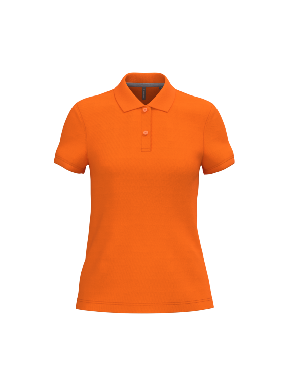 Polo manches courtes femme