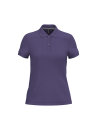 Polo manches courtes femme
