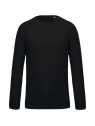Sweat-shirt Bio col rond manches raglan homme