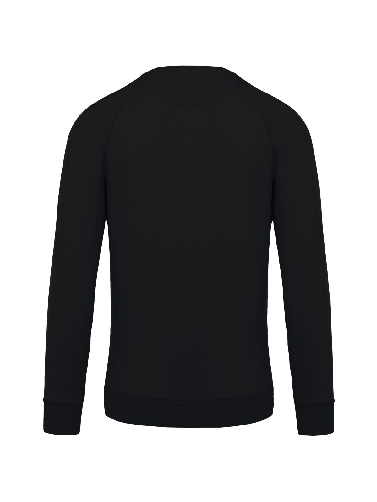 Sweat-shirt Bio col rond manches raglan homme
