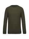 Sweat-shirt Bio col rond manches raglan homme
