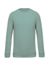 Sweat-shirt Bio col rond manches raglan homme