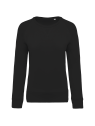Sweat-shirt Bio col rond manches raglan femme