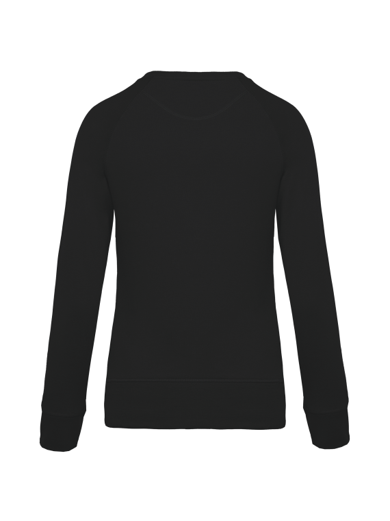 Sweat-shirt Bio col rond manches raglan femme