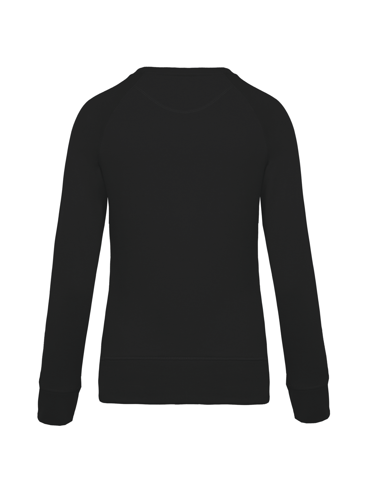 Sweat-shirt Bio col rond manches raglan femme
