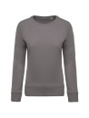 Sweat-shirt Bio col rond manches raglan femme