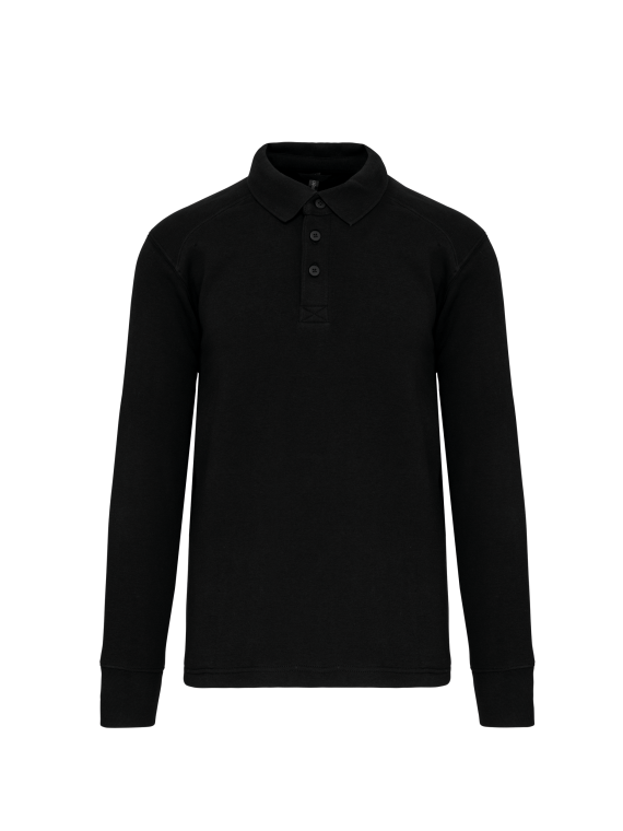 Sweat-shirt col polo homme