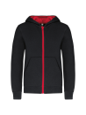 Sweat-shirt zippé capuche enfant