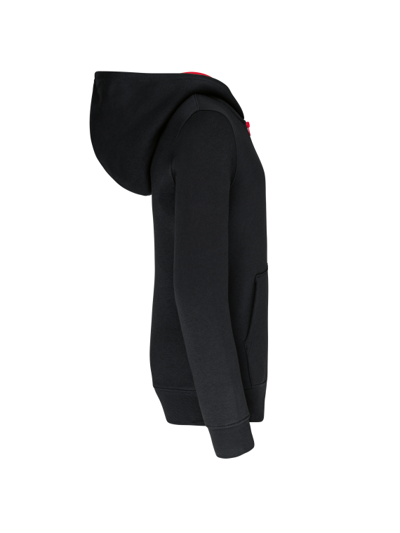 Sweat-shirt zippé capuche enfant