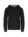 Sweat-shirt capuche contrastée enfant