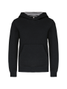 Sweat-shirt capuche contrastée enfant