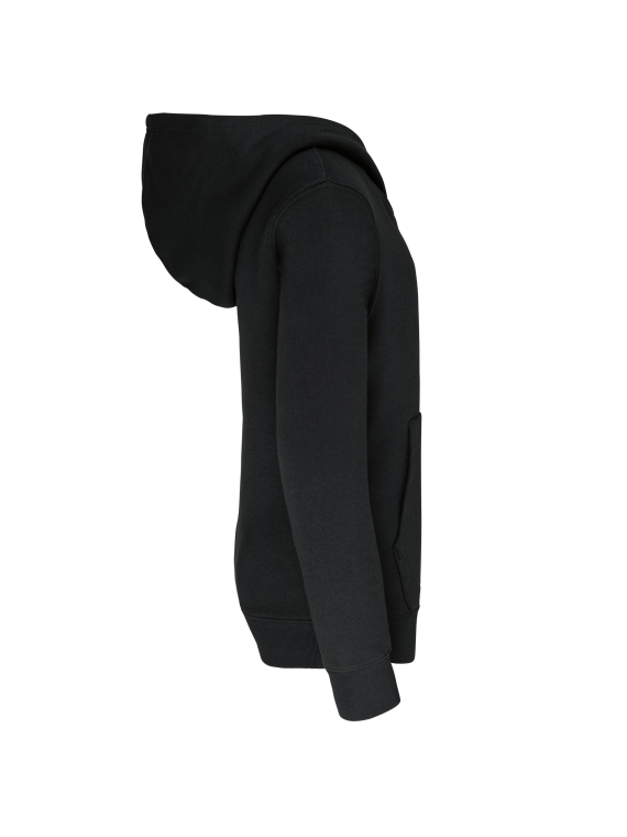 Sweat-shirt capuche contrastée enfant