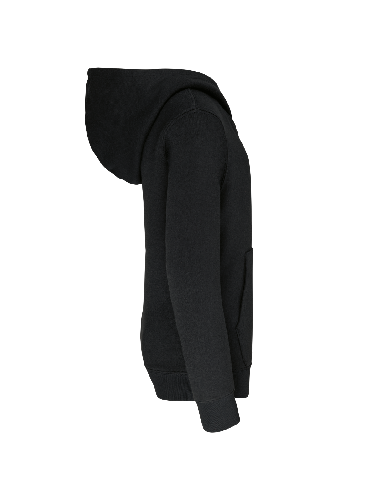 Sweat-shirt capuche contrastée enfant