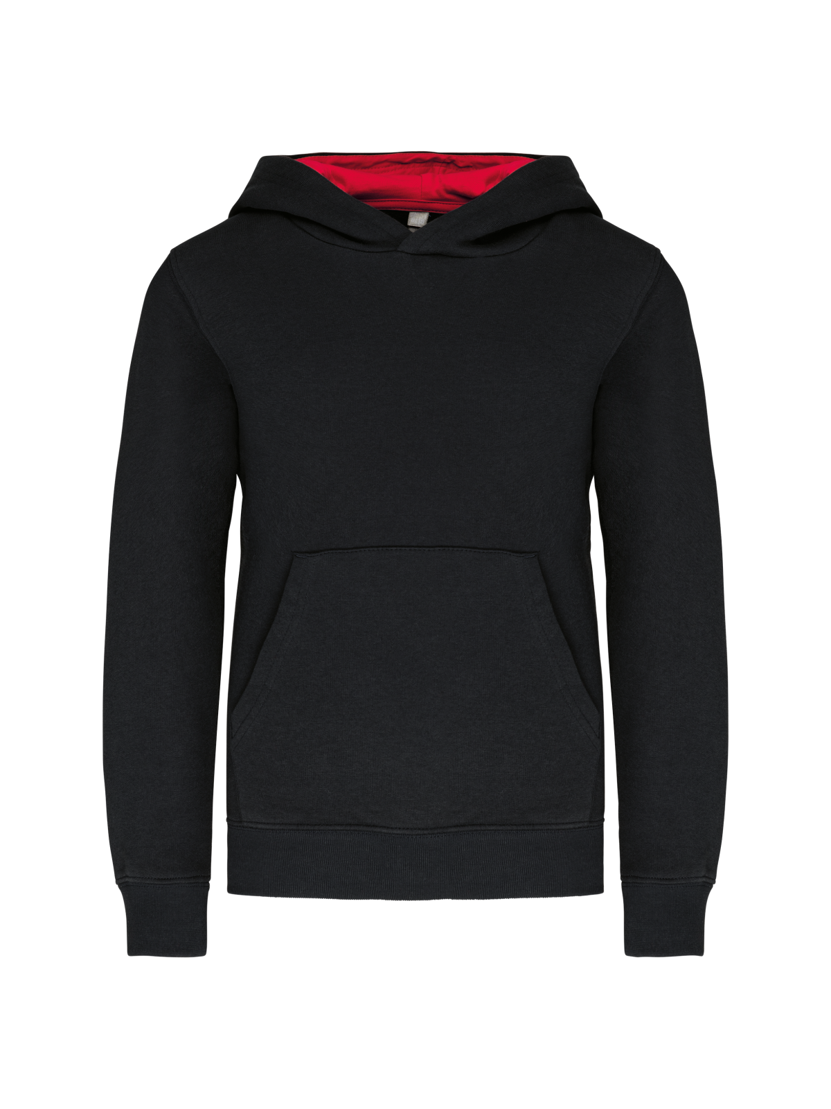Sweat-shirt capuche contrastée enfant
